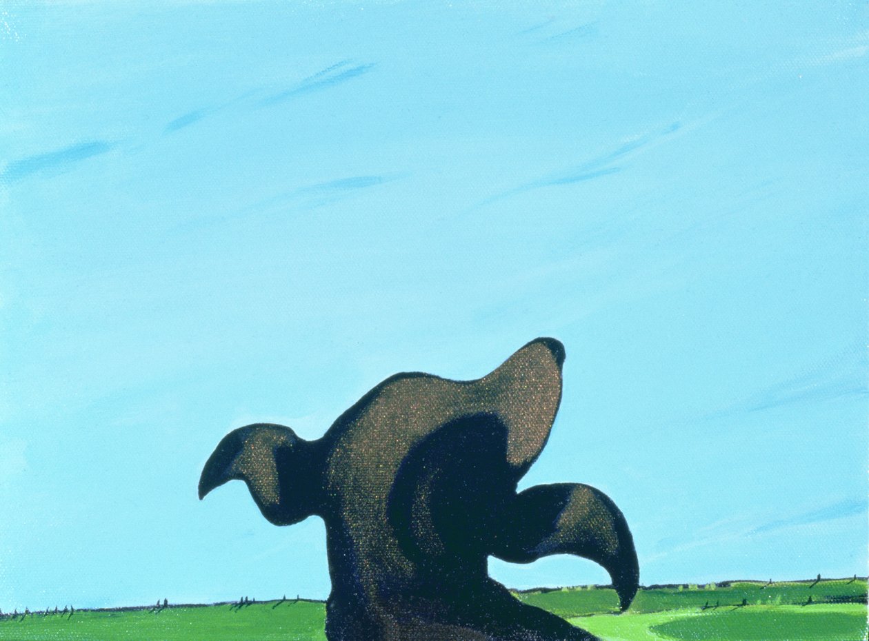 Profilo in bronzo n. 2, 1997 da Marjorie Weiss
