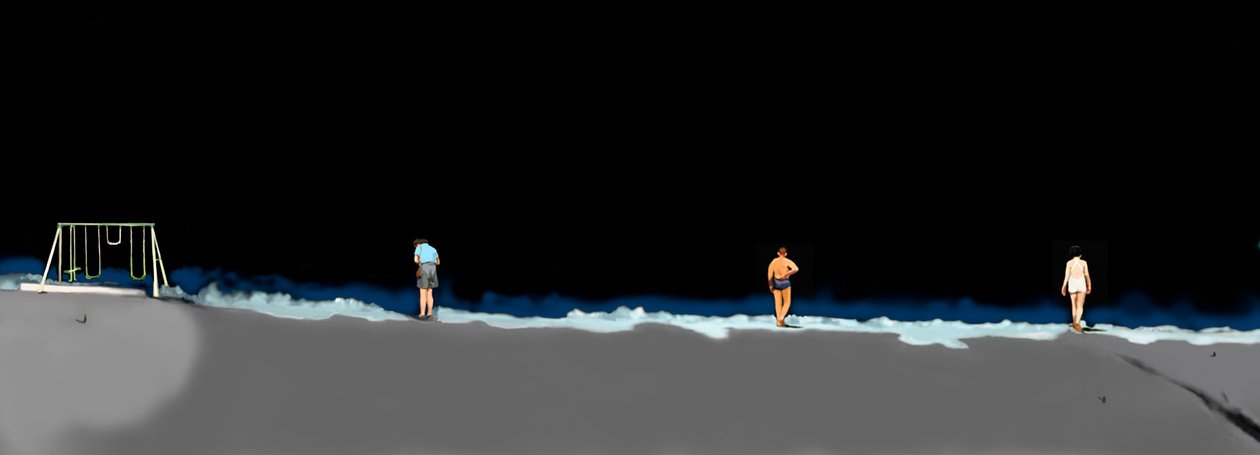 Scene di vita notturna 7, 2016 da Marjorie Weiss