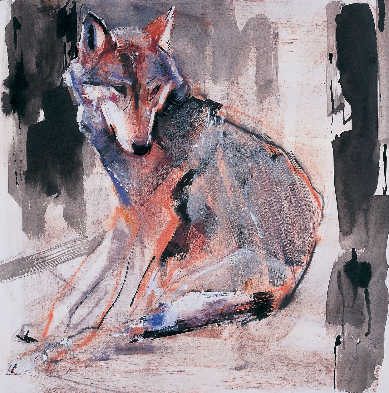 Lupo Seduto, 2000 da Mark Adlington