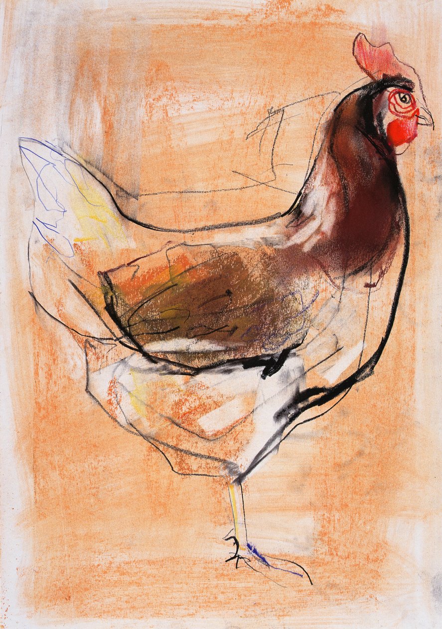 Gallina in piedi, 1998 da Mark Adlington