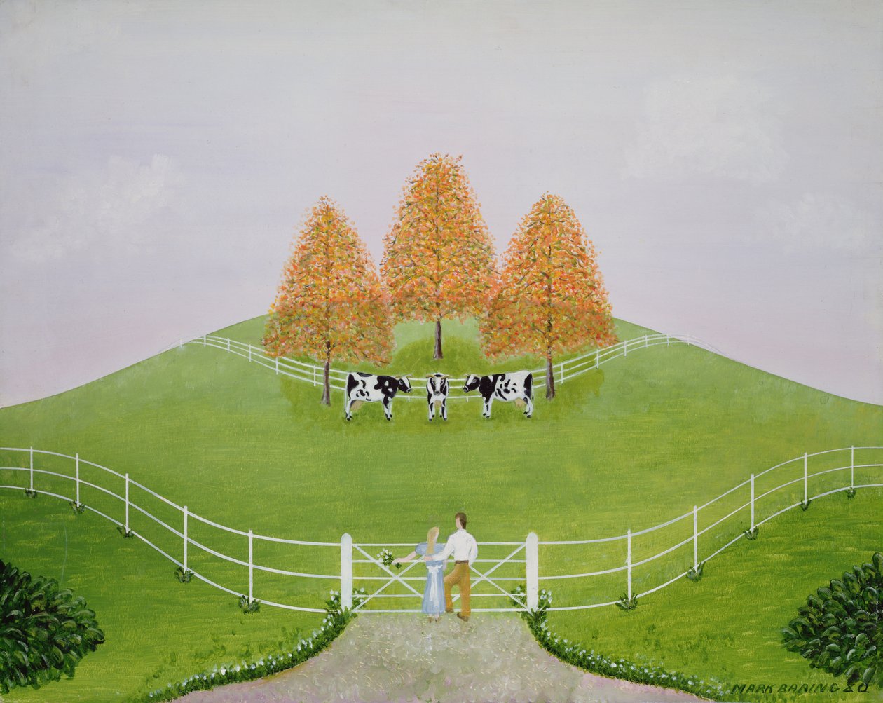 Un paesaggio pastorale da Mark Baring