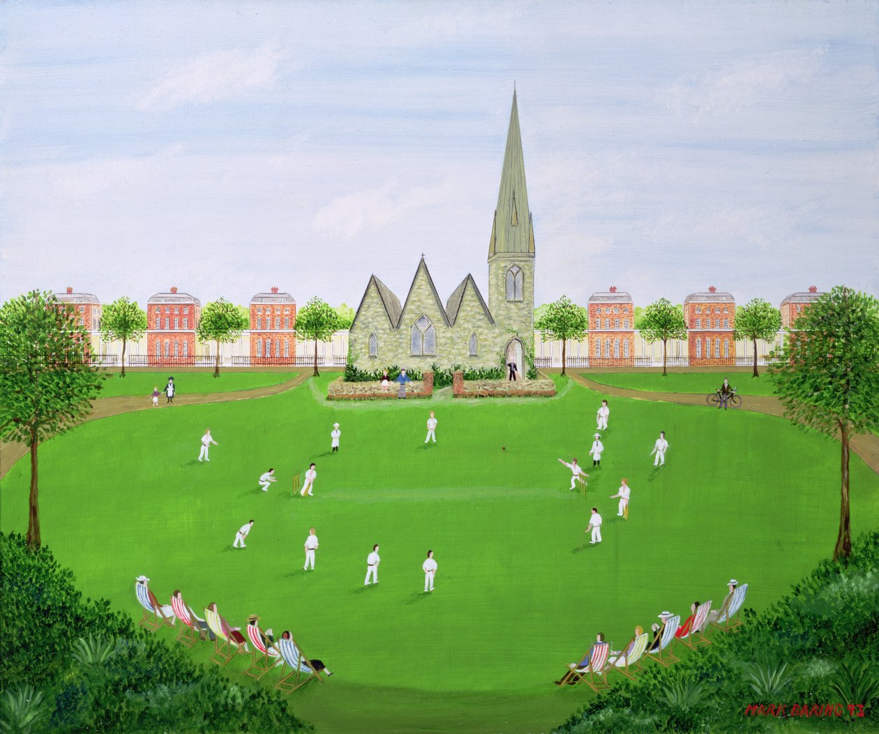 Cricket a Blackheath da Mark Baring