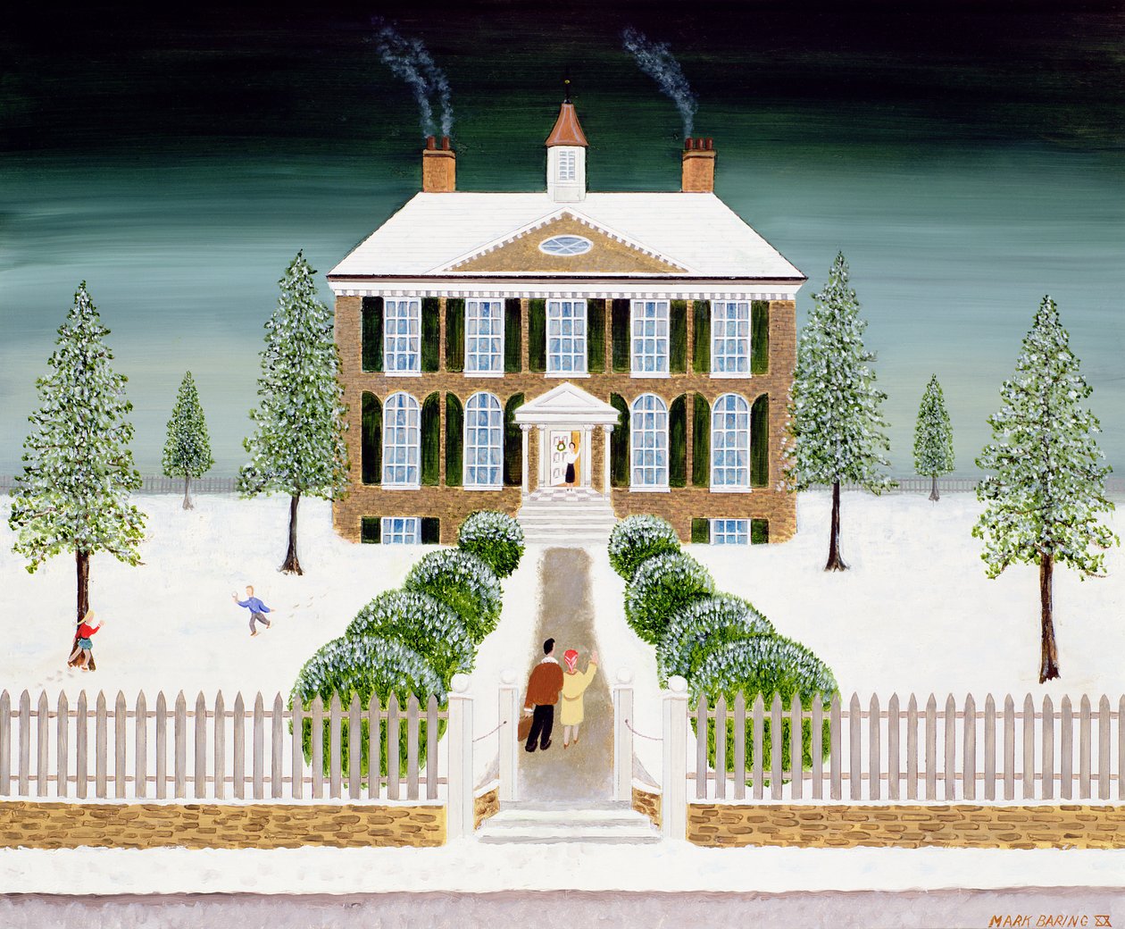 A casa per Natale da Mark Baring