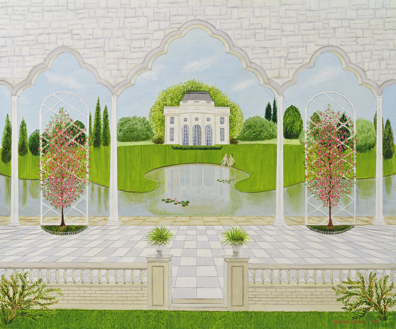 Le Chateau Rose da Mark Baring