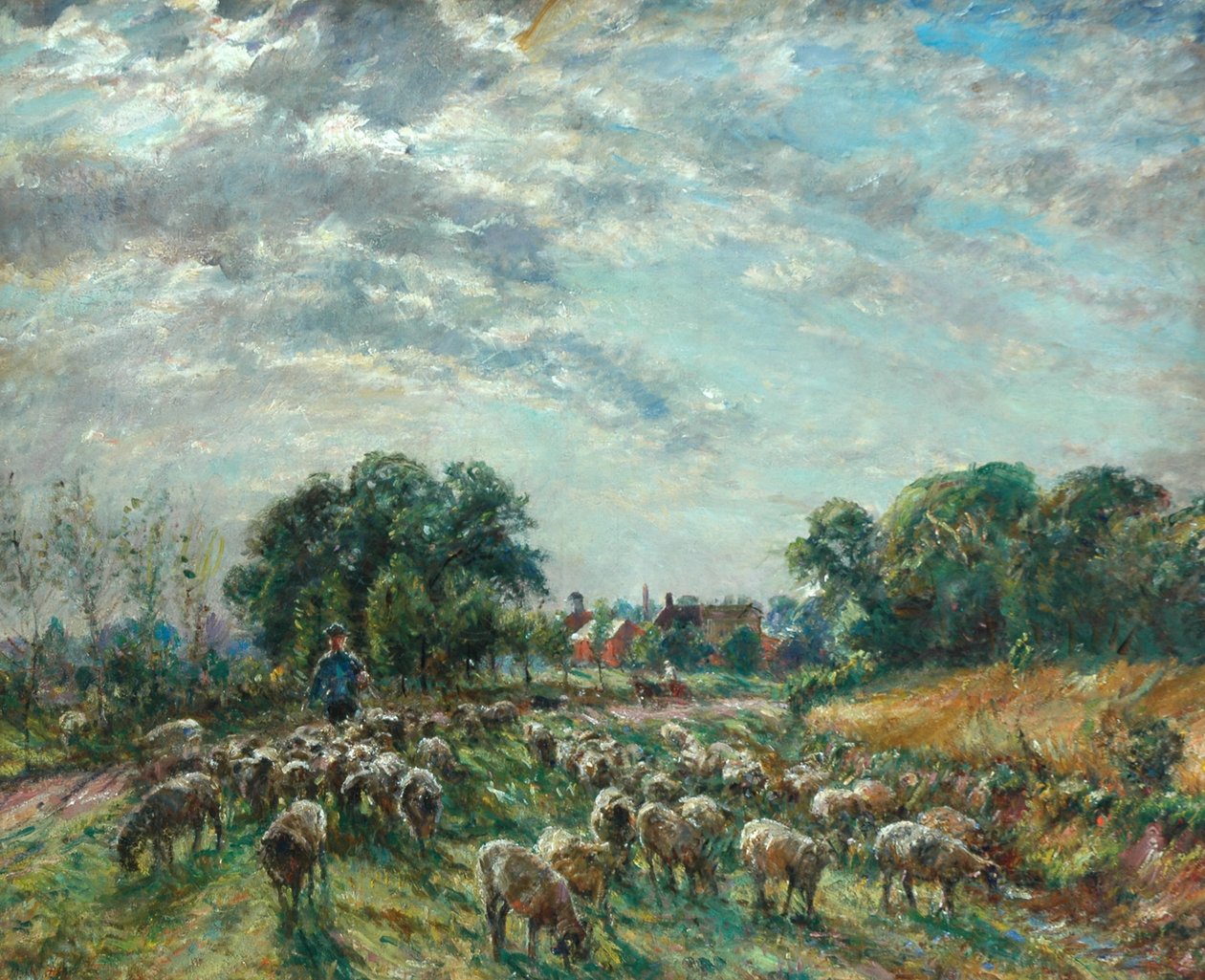 La Strada per Hatfield Heath, c.1900 da Mark Fisher