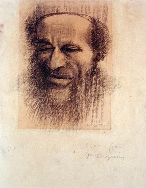 Testa di un Rabbino, c.1910 da Mark Gertler