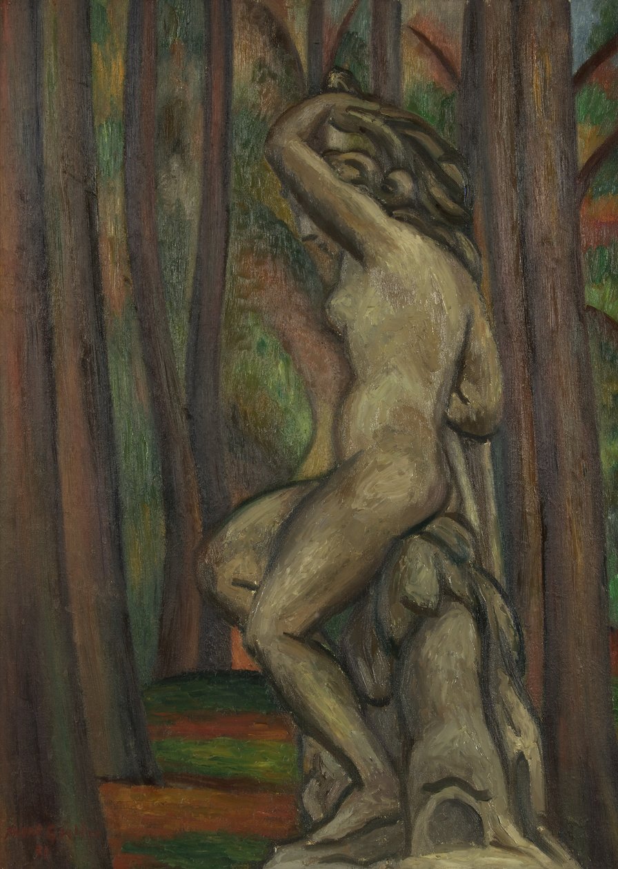 Statua in un parco da Mark Gertler