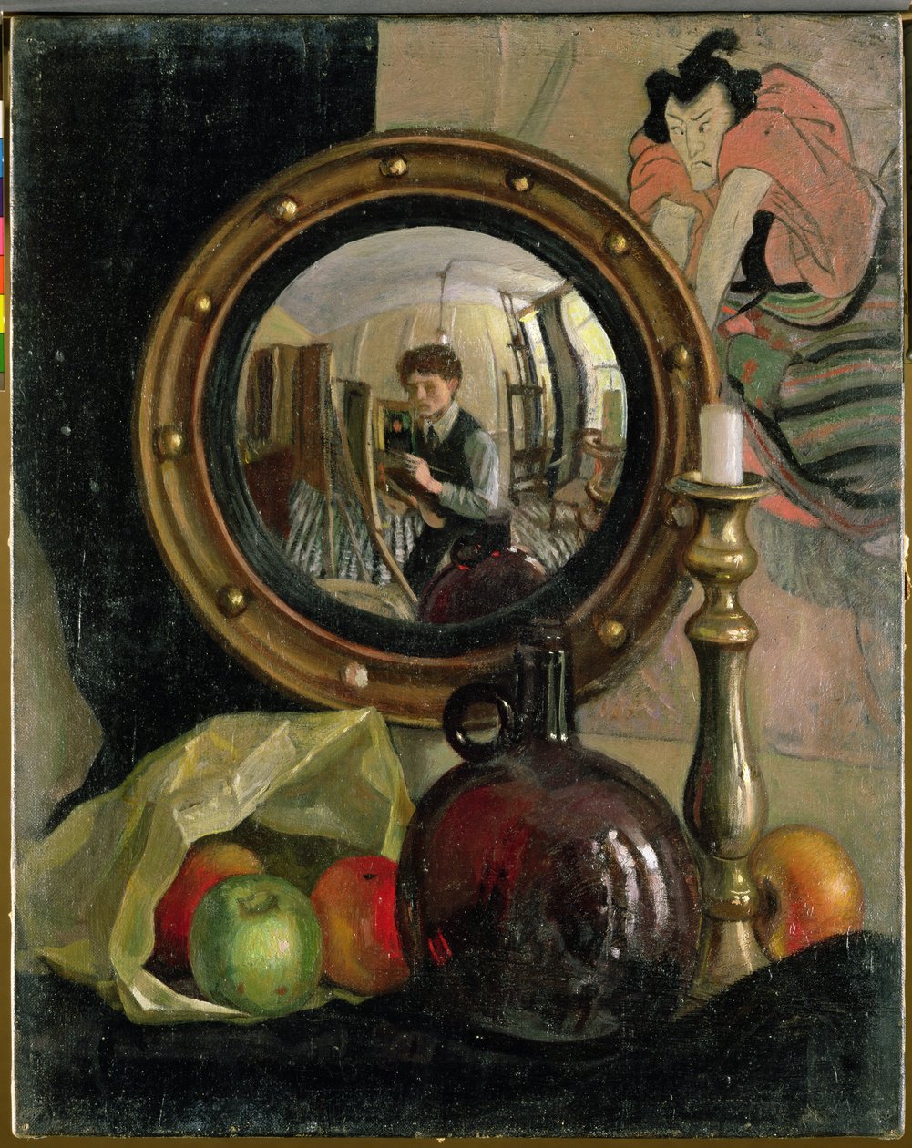 Natura morta con autoritratto da Mark Gertler