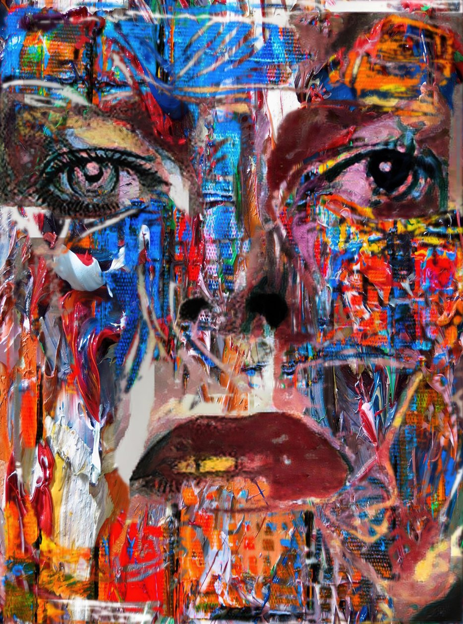 Un Bowie pittorico (dipinto) da Mark Gordon