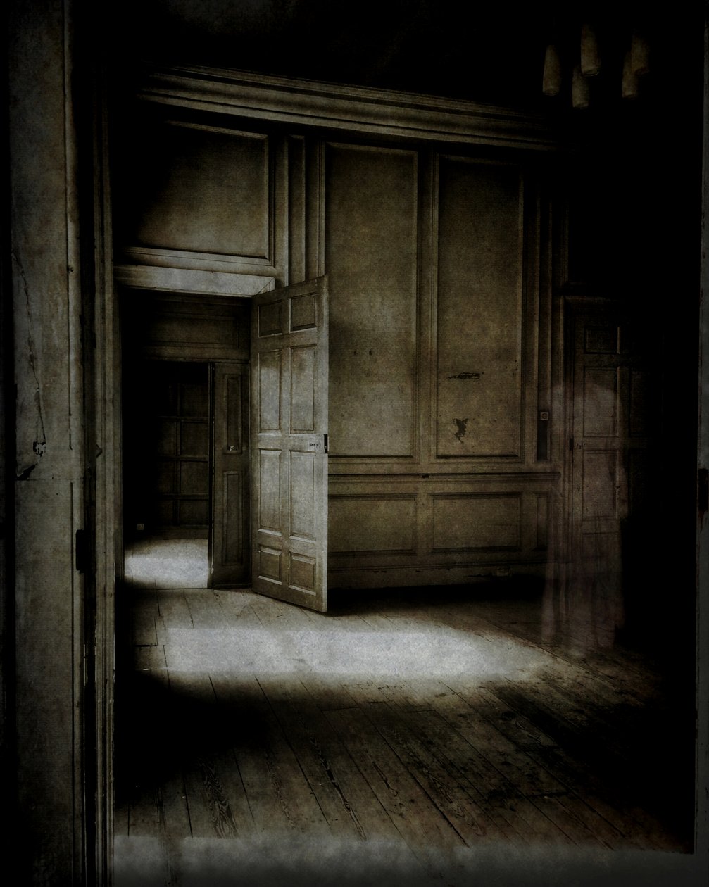 Stanza pannellata con figura eterea..., 2015 (foto) da Mark Gordon