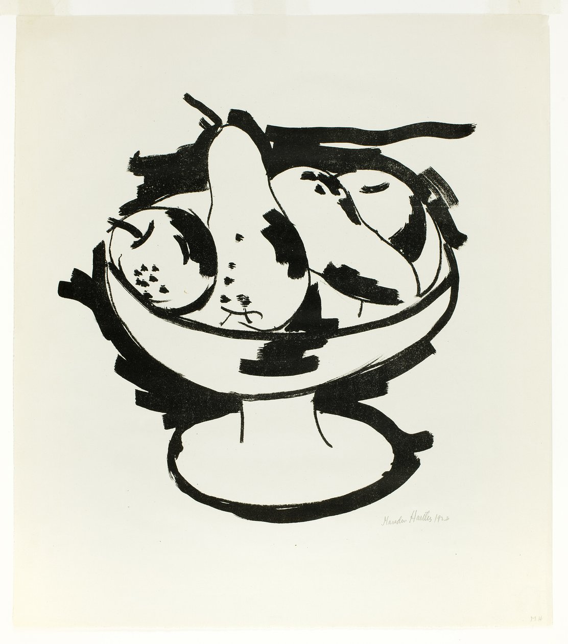 Ciotola di frutta da Marsden Hartley