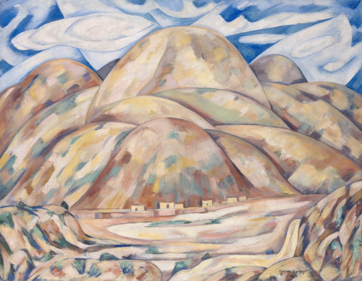 Paesaggio n. 3, Miniere di Cash Entry, Nuovo Messico da Marsden Hartley