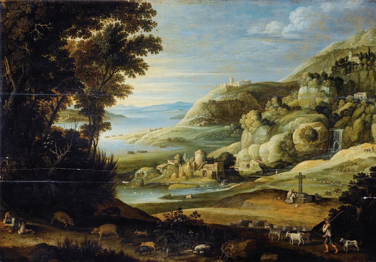 Paesaggio ideale da Marten Ryckaert