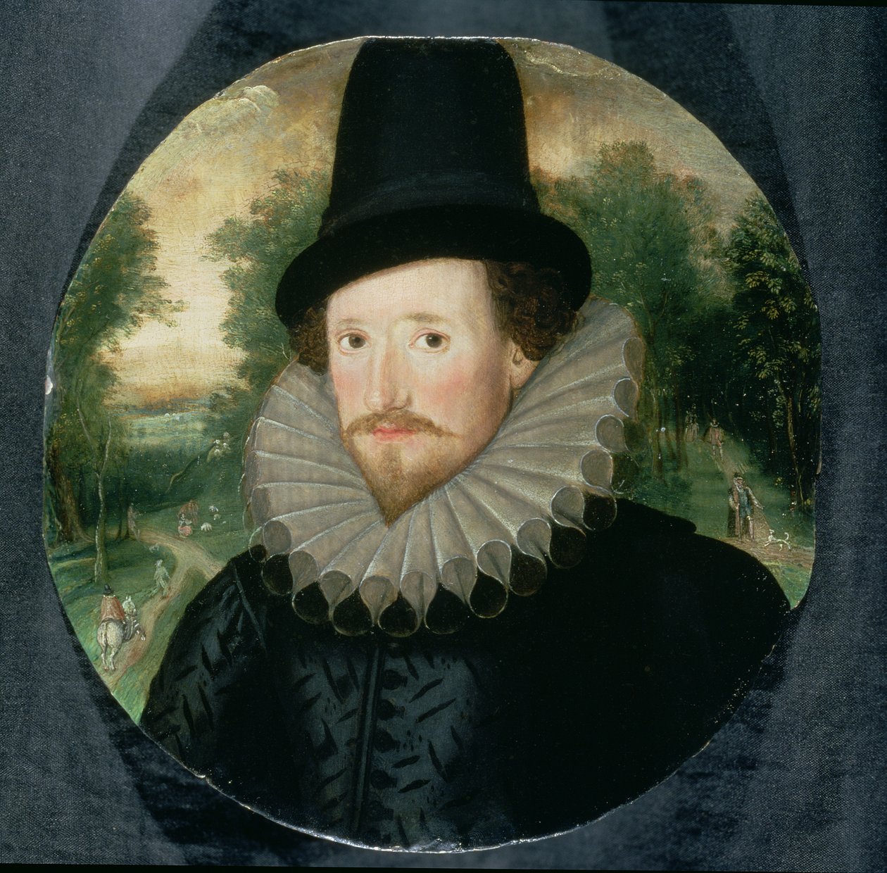 Ritratto di un uomo con cappello da Marten Valckenborch  the van Elder
