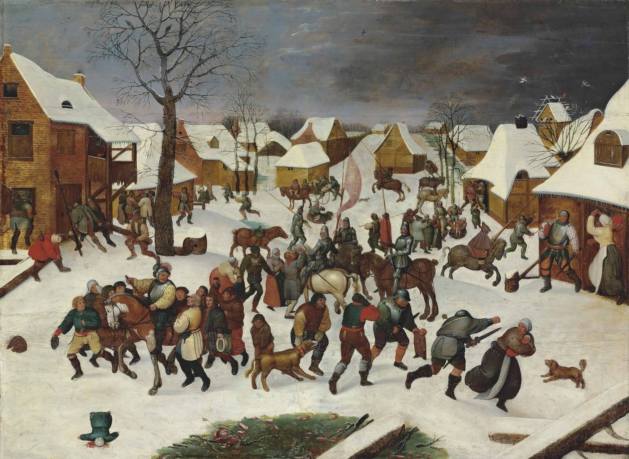 Massacro degli innocenti da Marten van Cleve