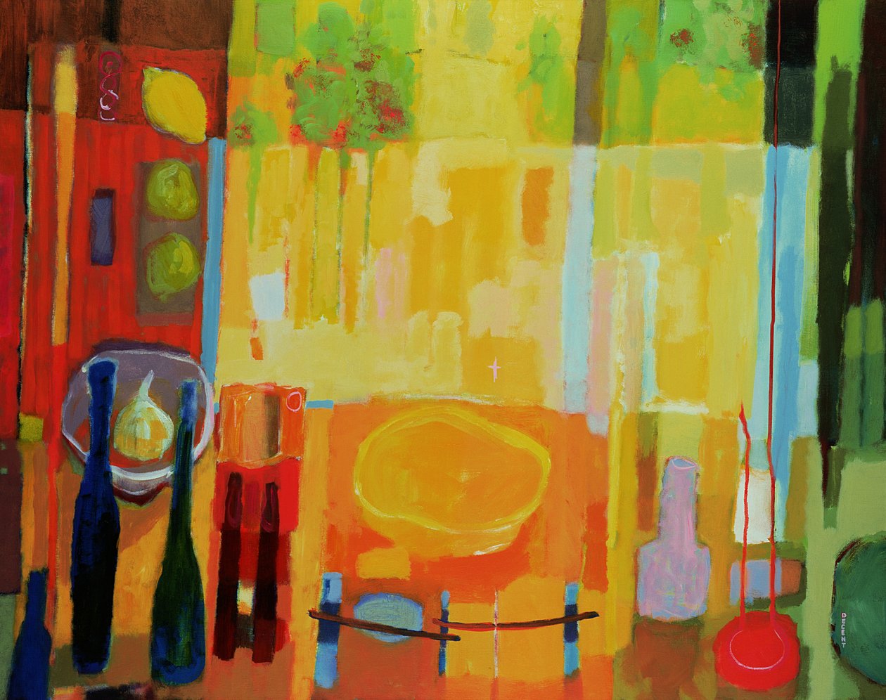 Ringraziamento nel frutteto, 2000 da Martin Decent
