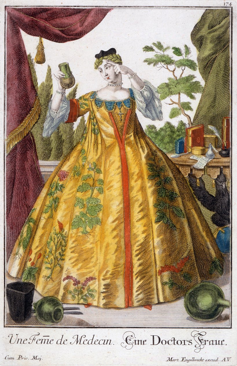 Una Donna di Medicina da Martin Engelbrecht