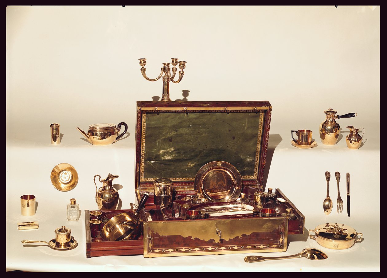 Necessaire appartenente a Napoleone I (1769-1821) da Martin Guillaume Biennais