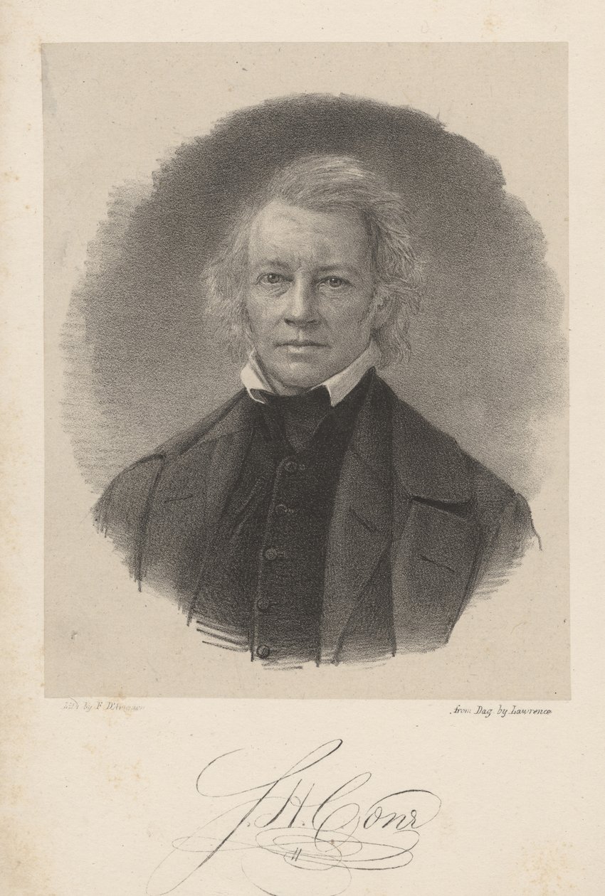 J.H. Cone, litografia di Francis DAvignon, 1840 da Martin M. Lawrence