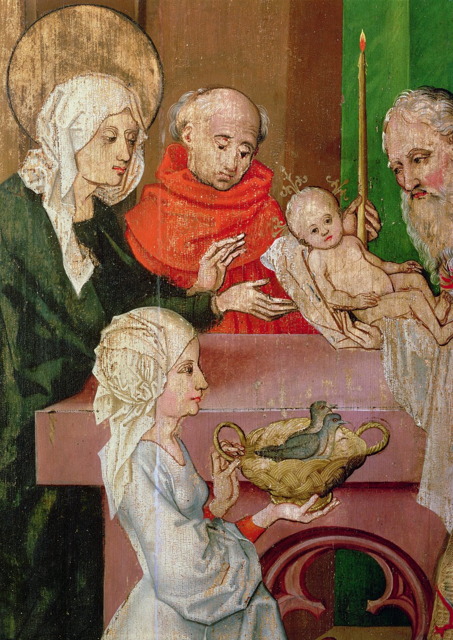 Dettaglio della Presentazione al Tempio, dall