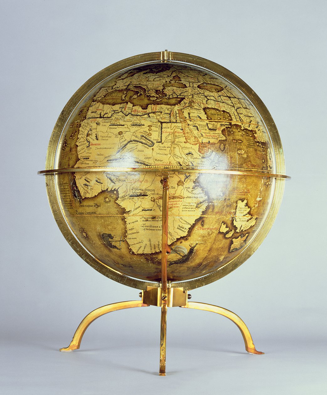 Globo terrestre, uno di una coppia conosciuta come i globi 