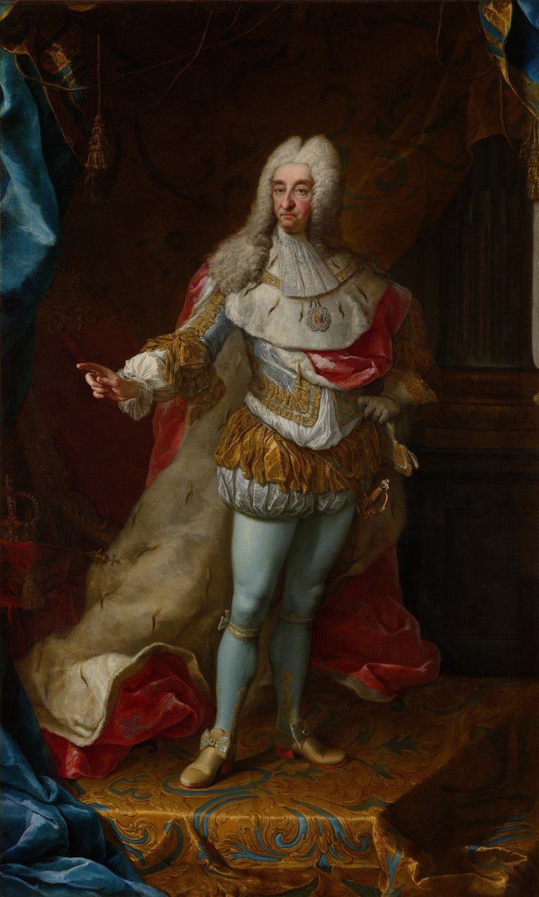 Vittorio Amedeo II in Maestà da Martin van Meytens  