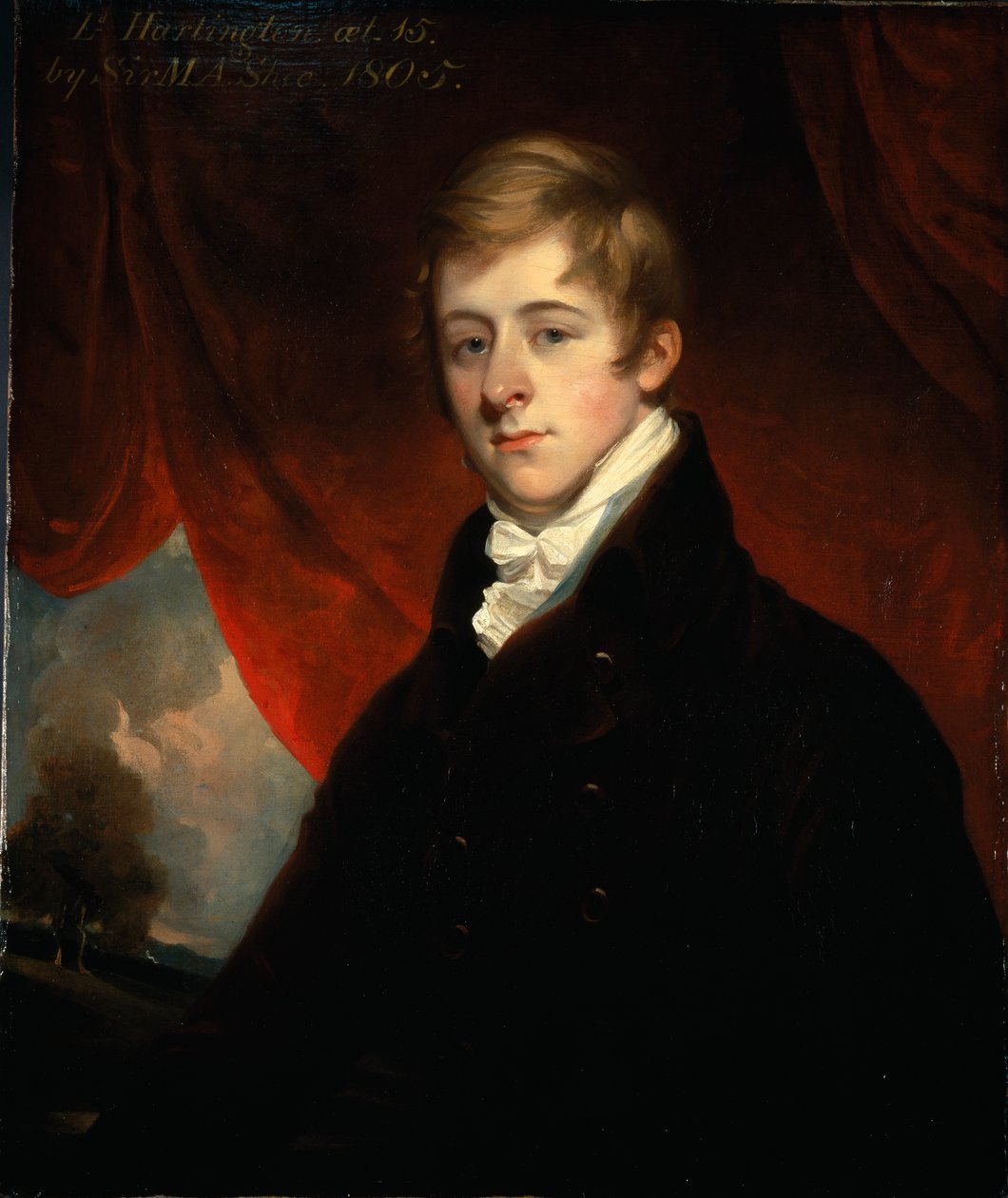 Ritratto di William Cavendish quando Marchese di Hartington da Martin Archer Shee