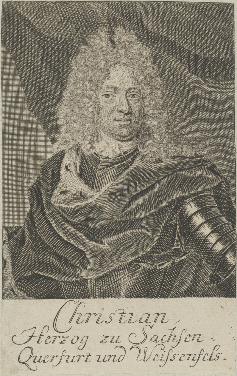 Christian von Sachsen-Weißenfels da Martin Bernigeroth