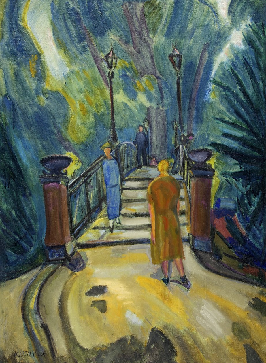 Ponte nel Tiergarten, Berlino da Martin Bloch