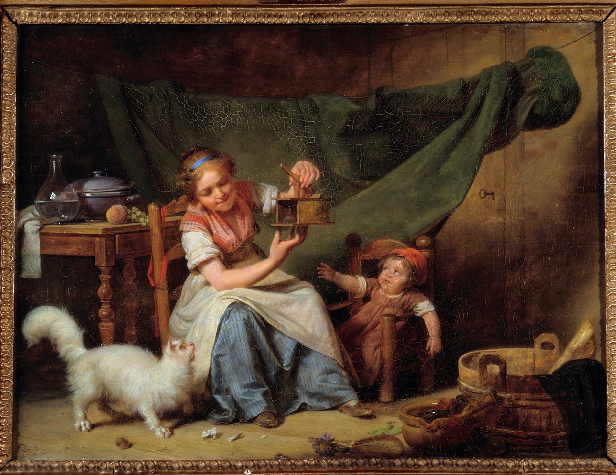 La donna e il topo da Martin Drölling
