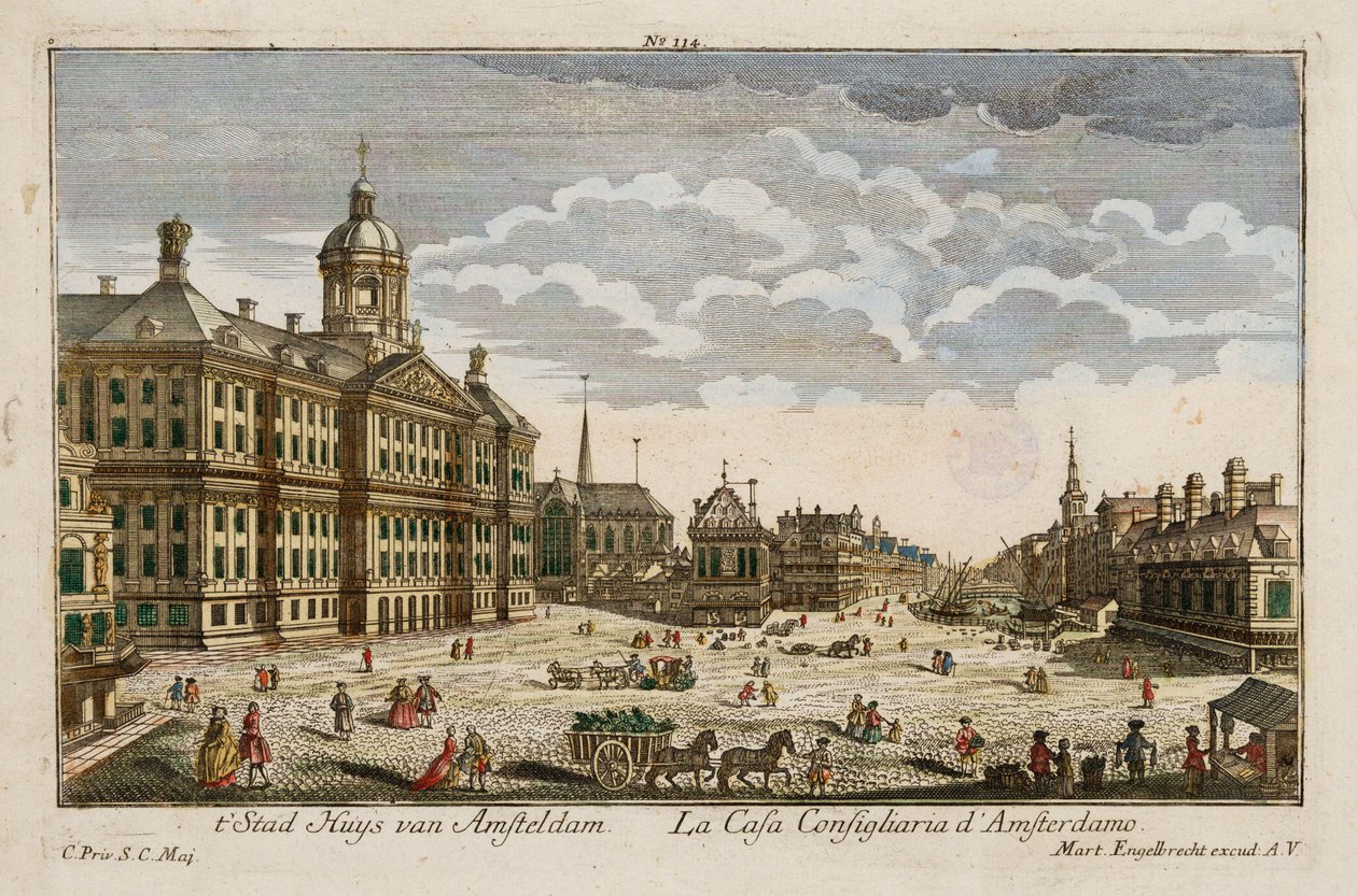 Stad Huys van Amsteldam da Martin Engelbrecht