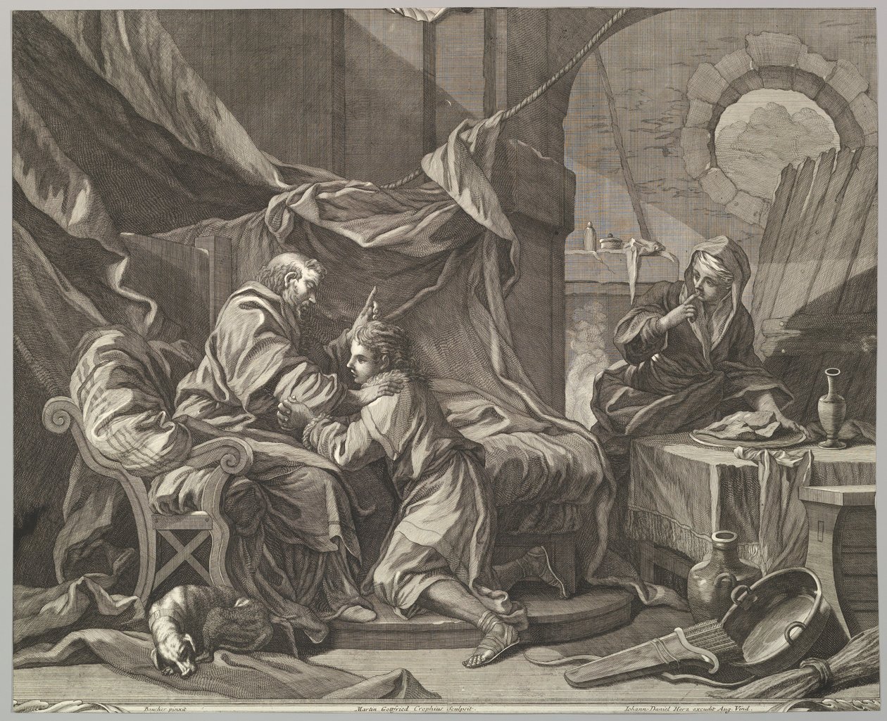 Isacco Benedice Giacobbe da Martin Gottfried Crophius
