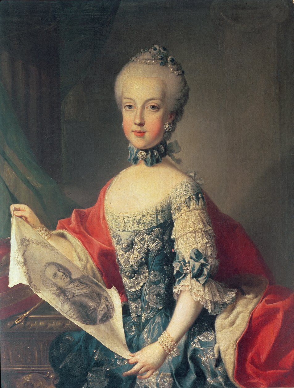 Arciduchessa Maria Carolina (1752-1814), tredicesimo figlio di Maria Teresa d