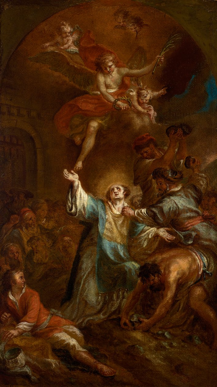 Lapidazione di Santo Stefano da Martin Johann Schmidt