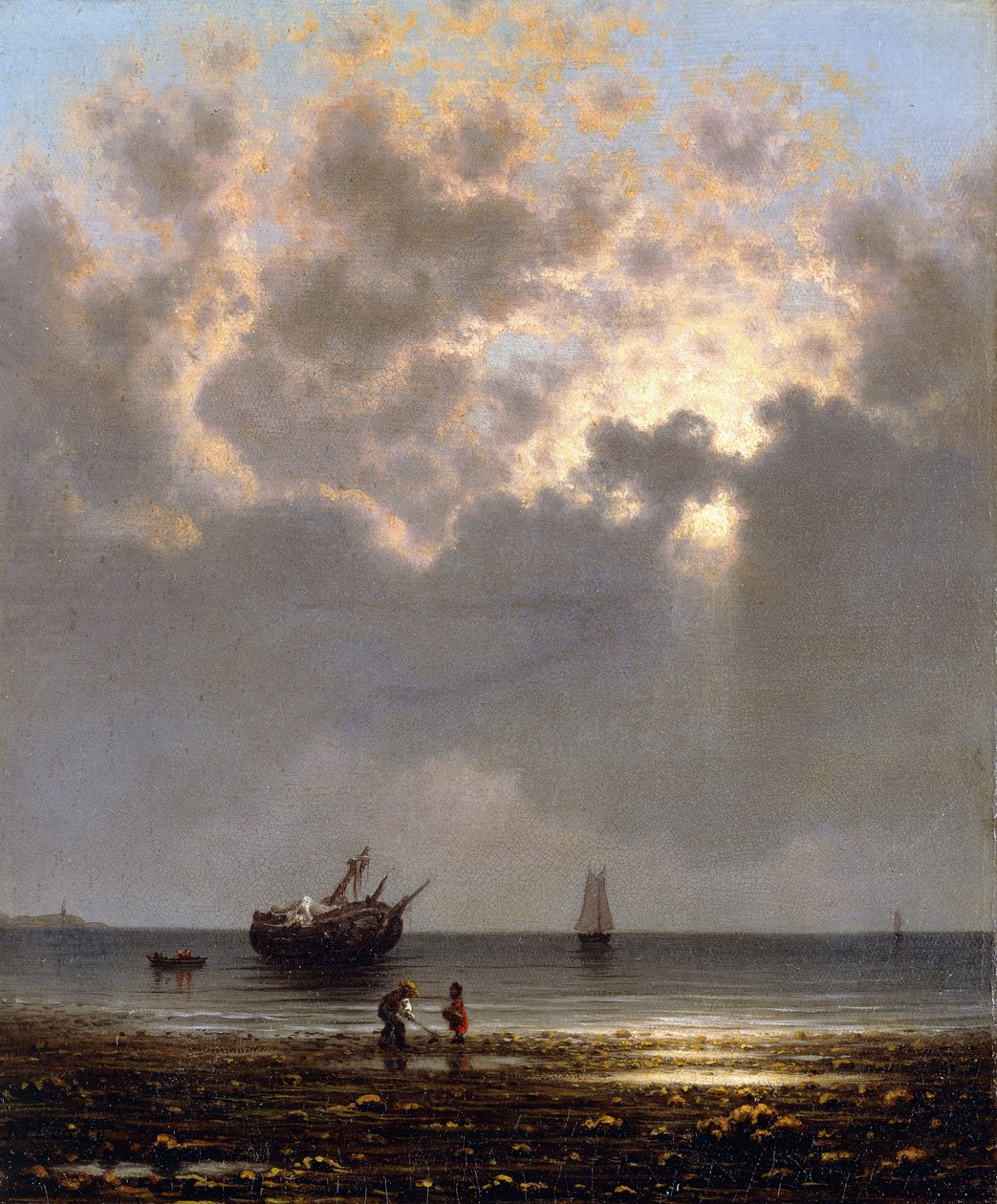 Sole che rompe le nuvole da Martin Johnson Heade
