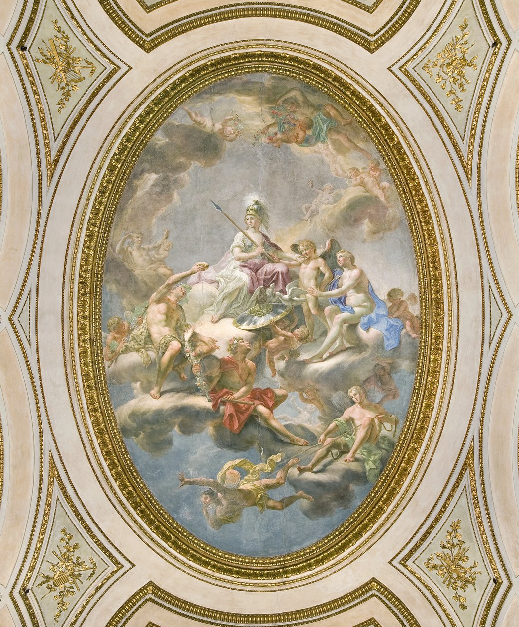 La Sapienza, soffitto del Salone d