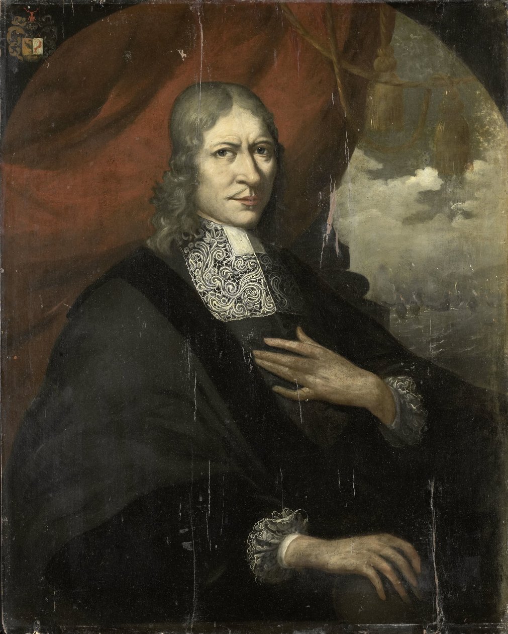 Ritratto di Rycklof van Goens, Governatore Generale da Martin Palin (attributed to)