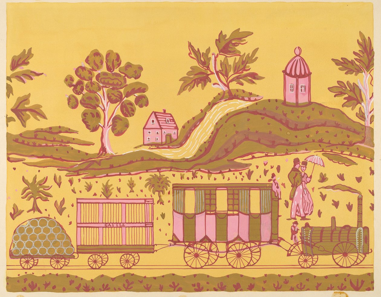 Scatola decorata, c. 1937 da Martin Partyka