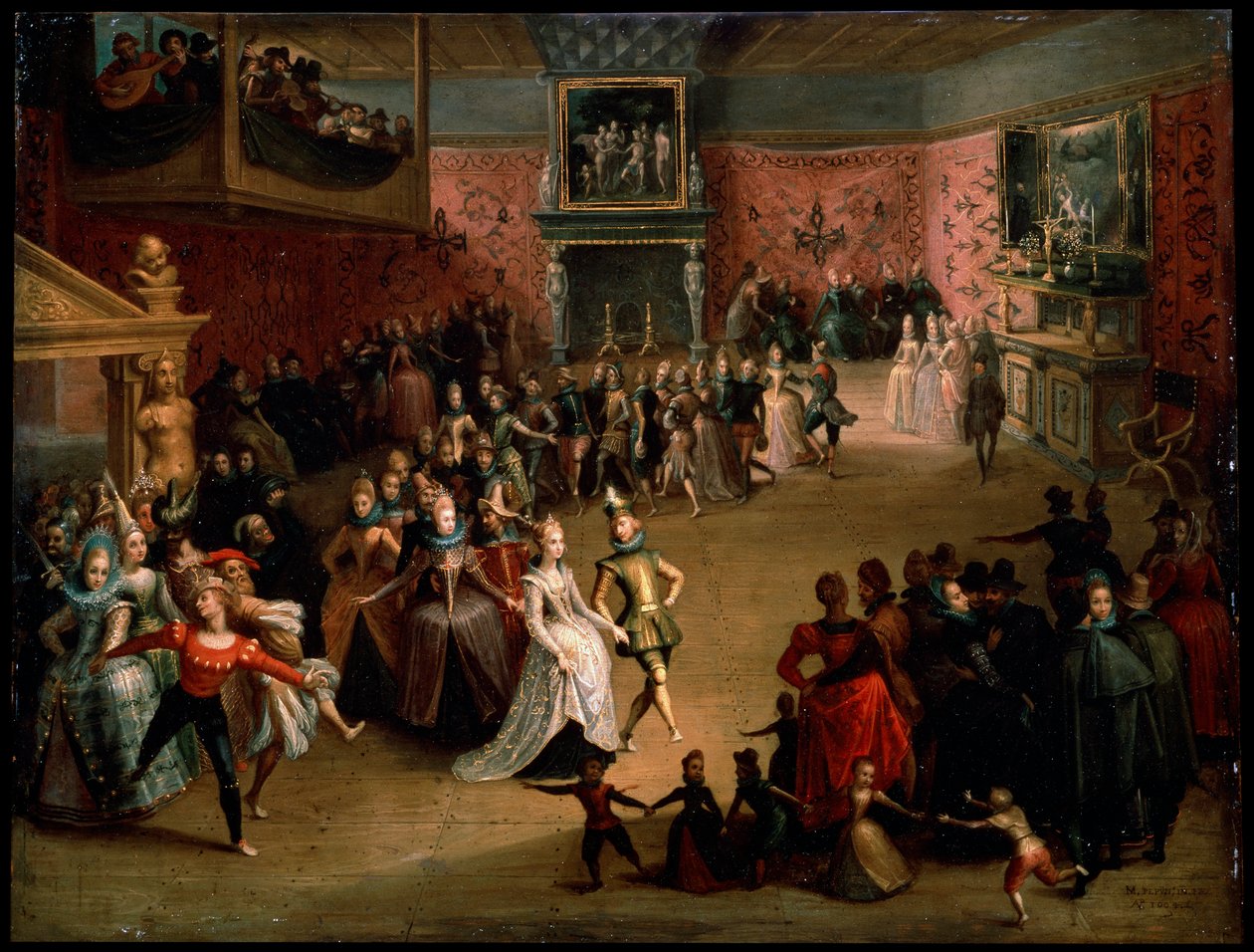 Il ballo di nozze, 1604 da Martin Pepyn
