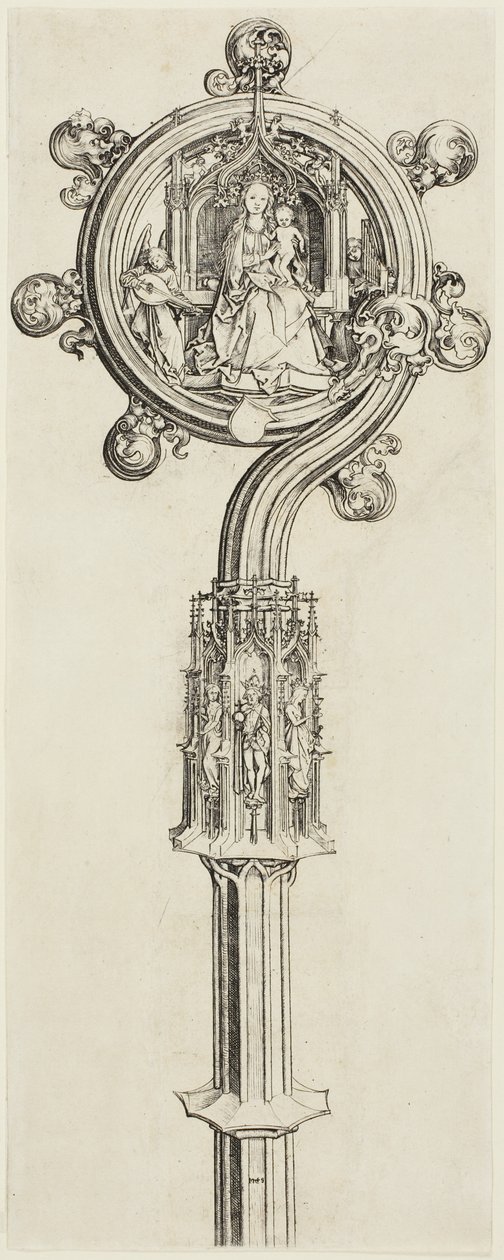 Pastorale vescovile da Martin Schongauer