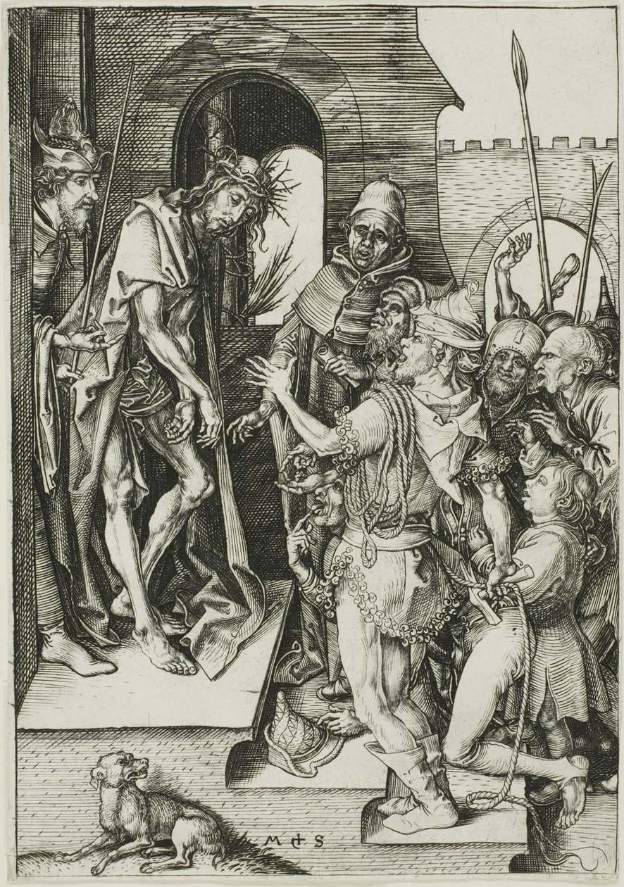 Ecce Homo, dalla Passione da Martin Schongauer