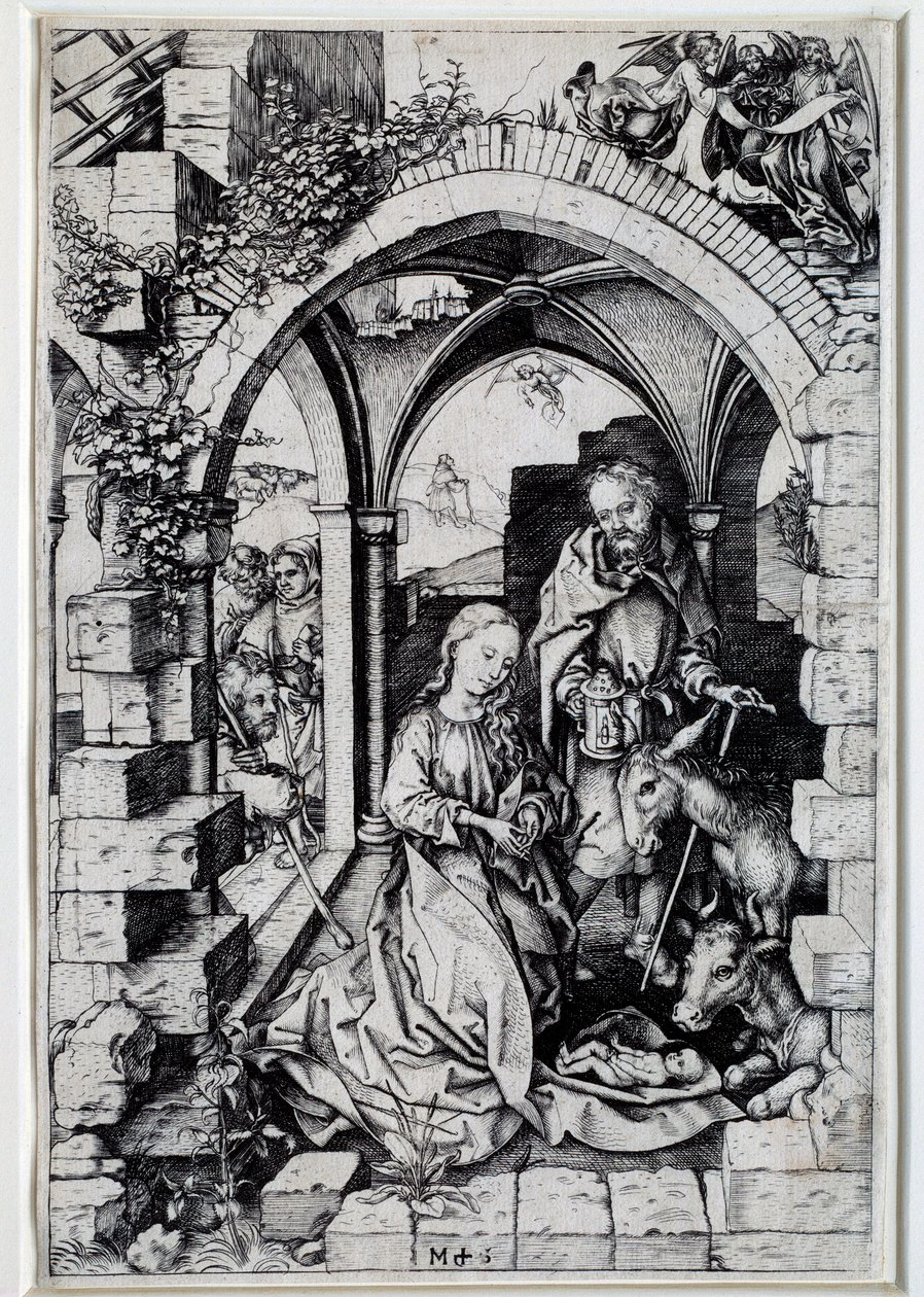 Natività da Martin Schongauer
