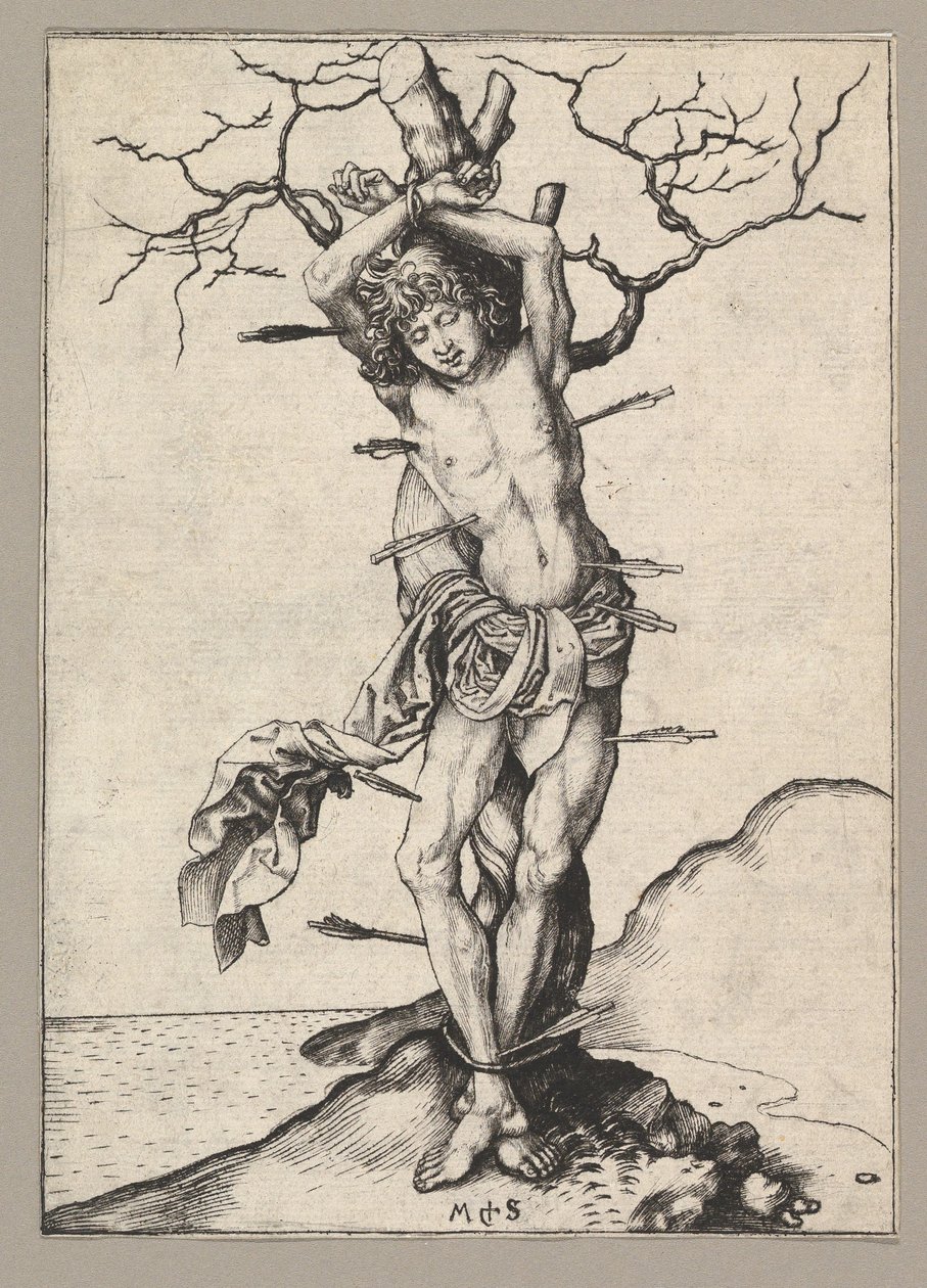 San Sebastiano da Martin Schongauer