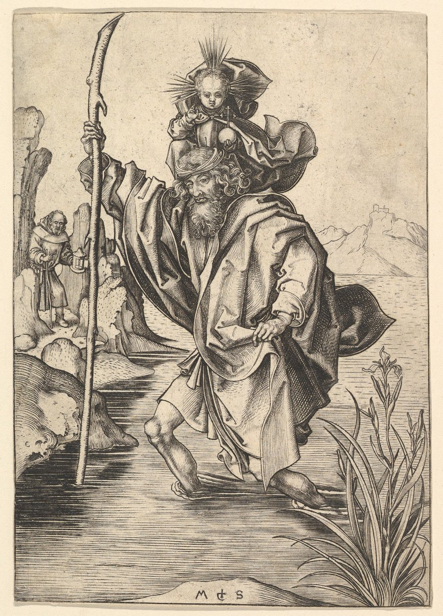San Cristoforo da Martin Schongauer