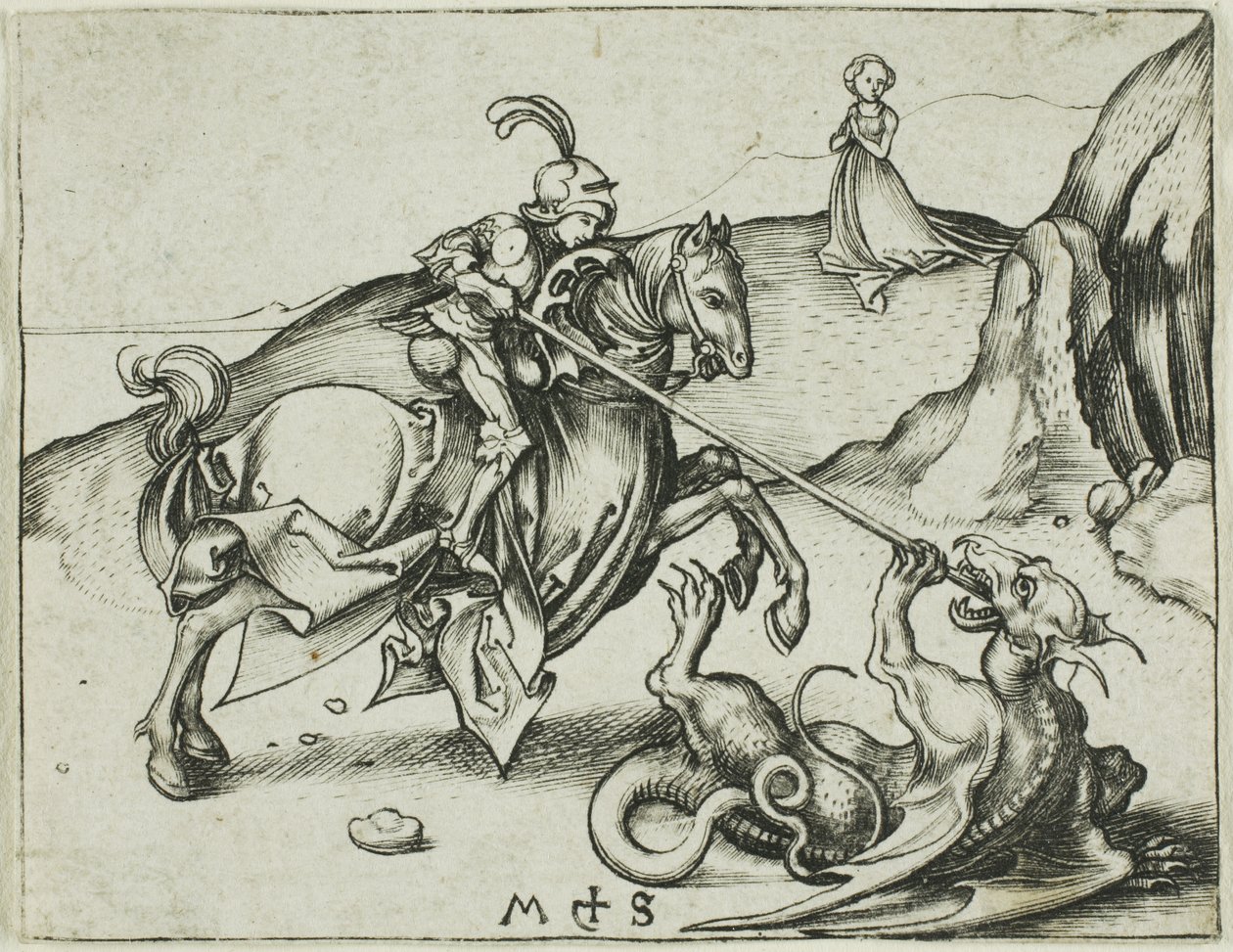 San Giorgio da Martin Schongauer