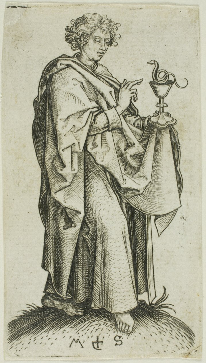 San Giovanni, dagli Apostoli da Martin Schongauer