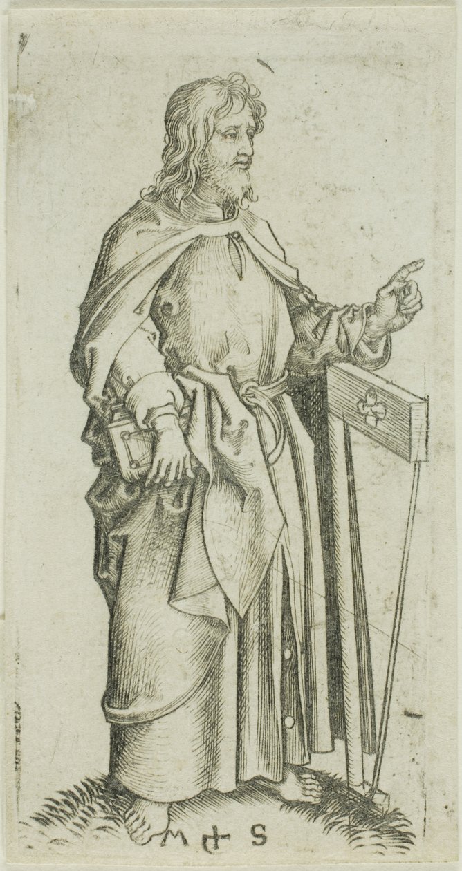 San Giuda, dagli Apostoli da Martin Schongauer