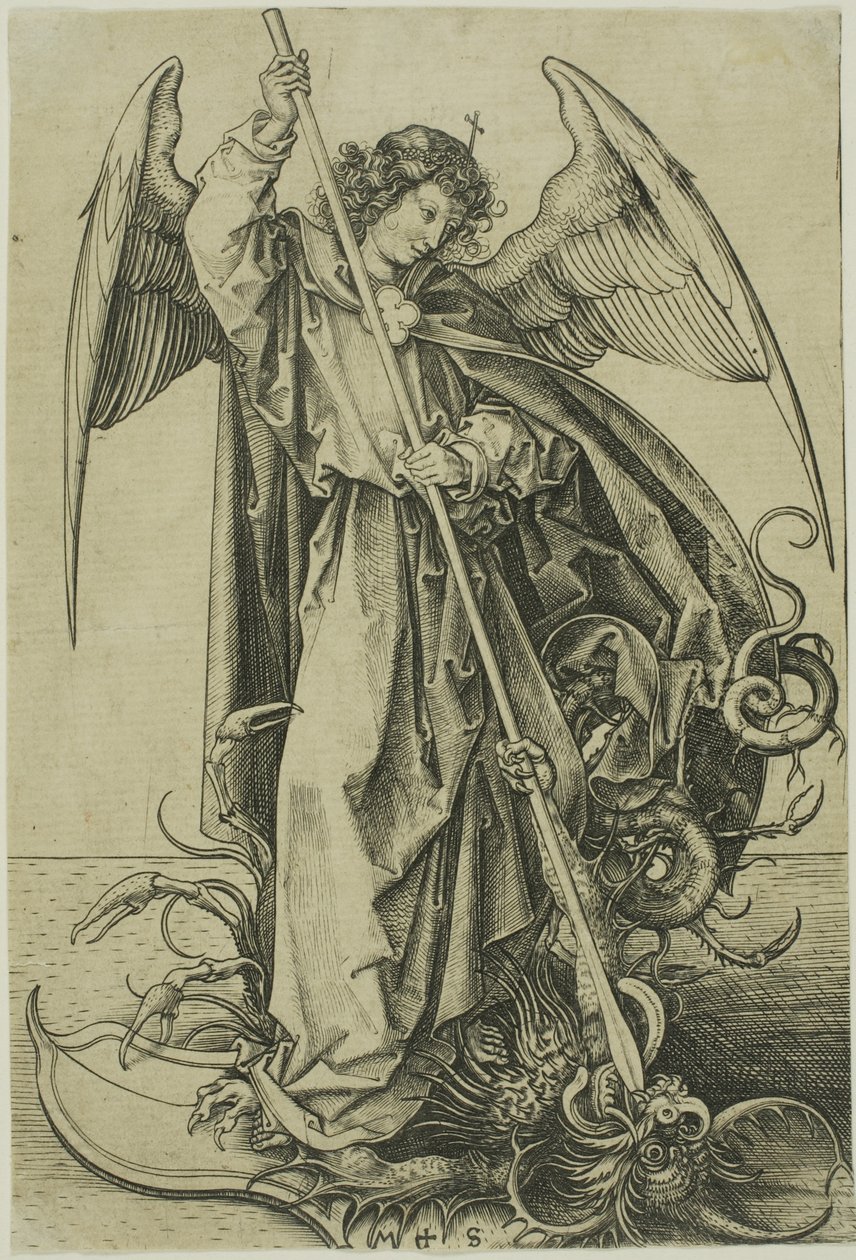 San Michele da Martin Schongauer