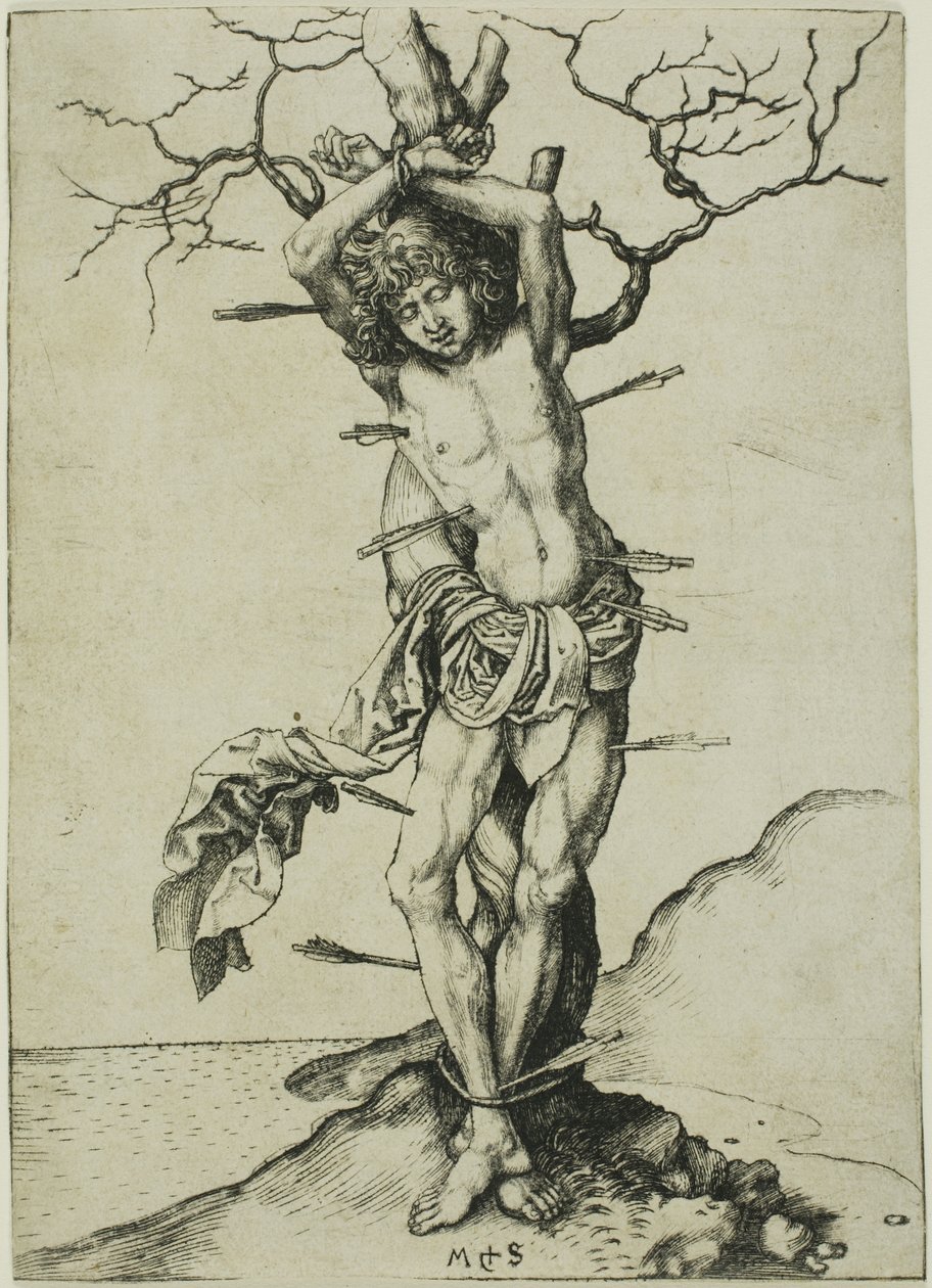 San Sebastiano da Martin Schongauer