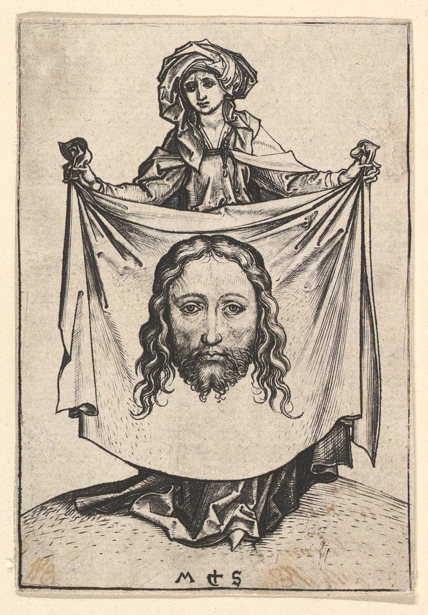 Santa Veronica, ca. 1435-1491 da Martin Schongauer